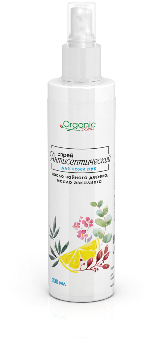 картинка Спрей антисептический для кожи рук «Organic Labs»  от компании "RCS"